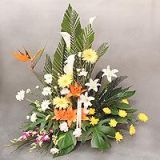 红旗开业花篮